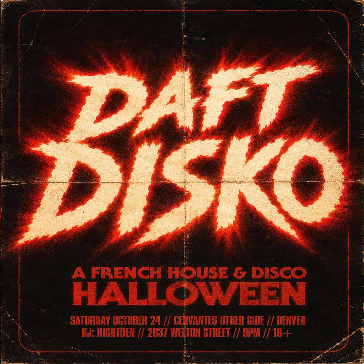 Daft Disko Halloween Denver