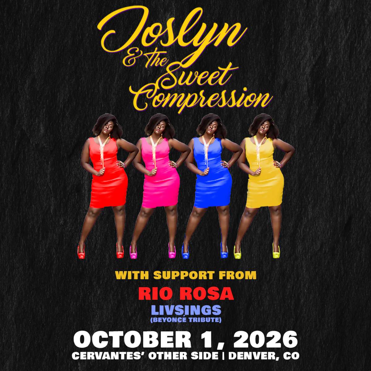 Joslyn The Sweet Compression W Rio Rosa Livsings Beyonce Tribute 1