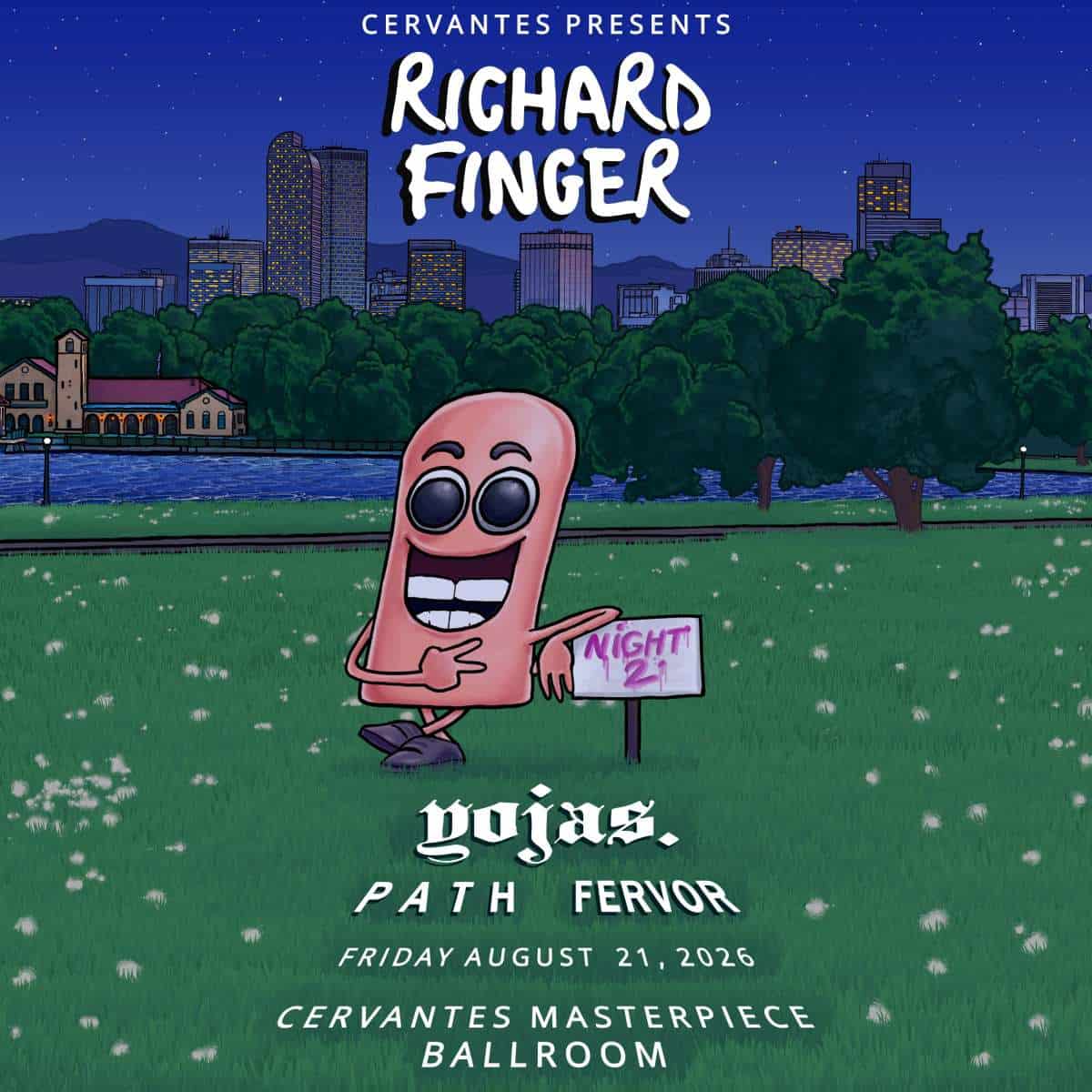 **SOLD OUT** Richard Finger w/ Yojas, P A T H, Fervor