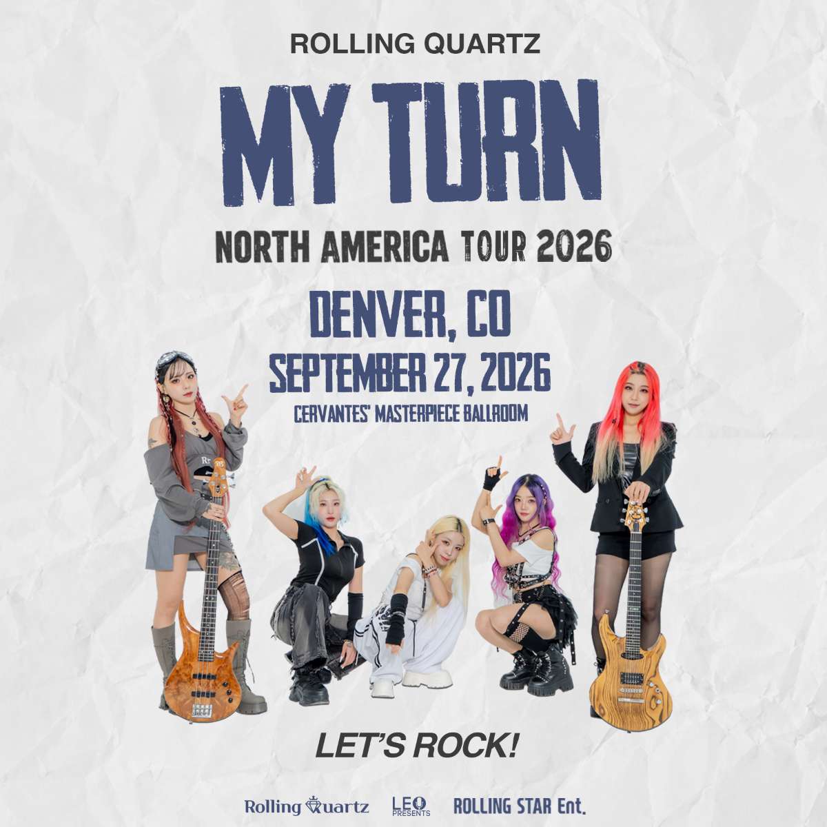 Rolling Quartz My Turn 2026 Tour In Denver