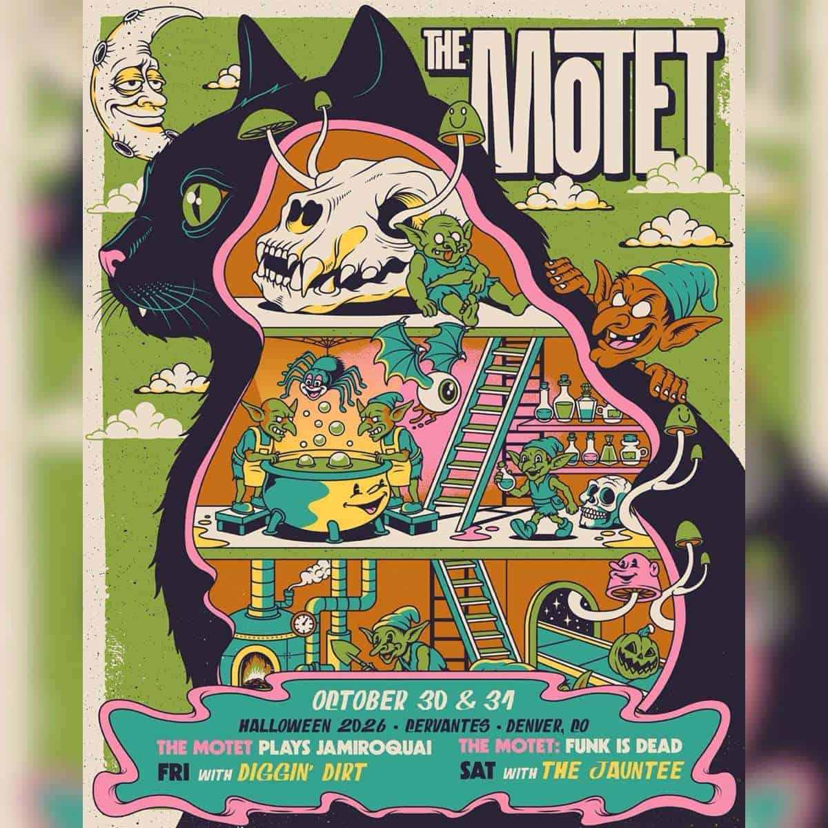 The Motet Plays Jamiroquai W Diggin Dirt Friday 10 30