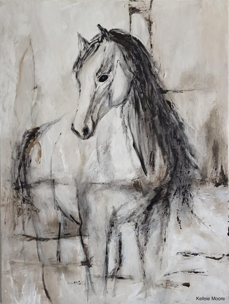 becoming home by kellsie moore - White Horse