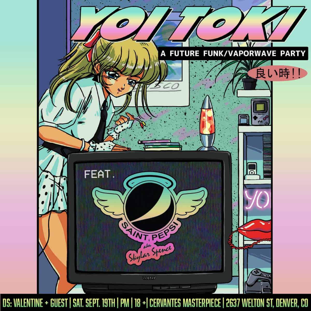 Yoi Toki A Future Funk Vaporwave Party Ft Saint Pepsi